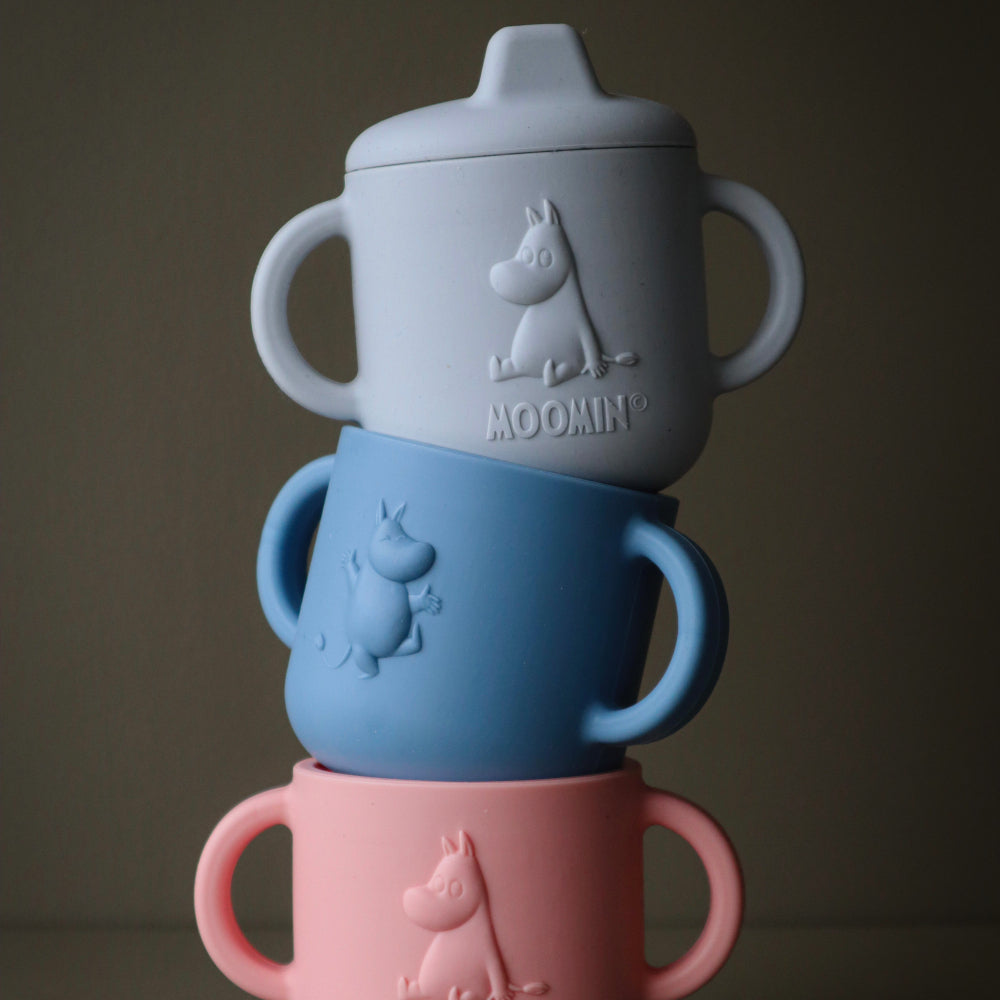 Moominpappa Tasse en Silicone Gris – Rätt Start