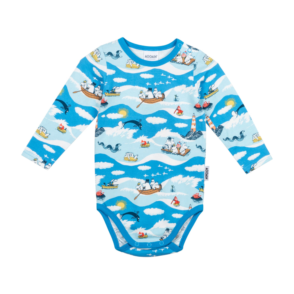 Moomin Waves Body Bleu - Martinex
