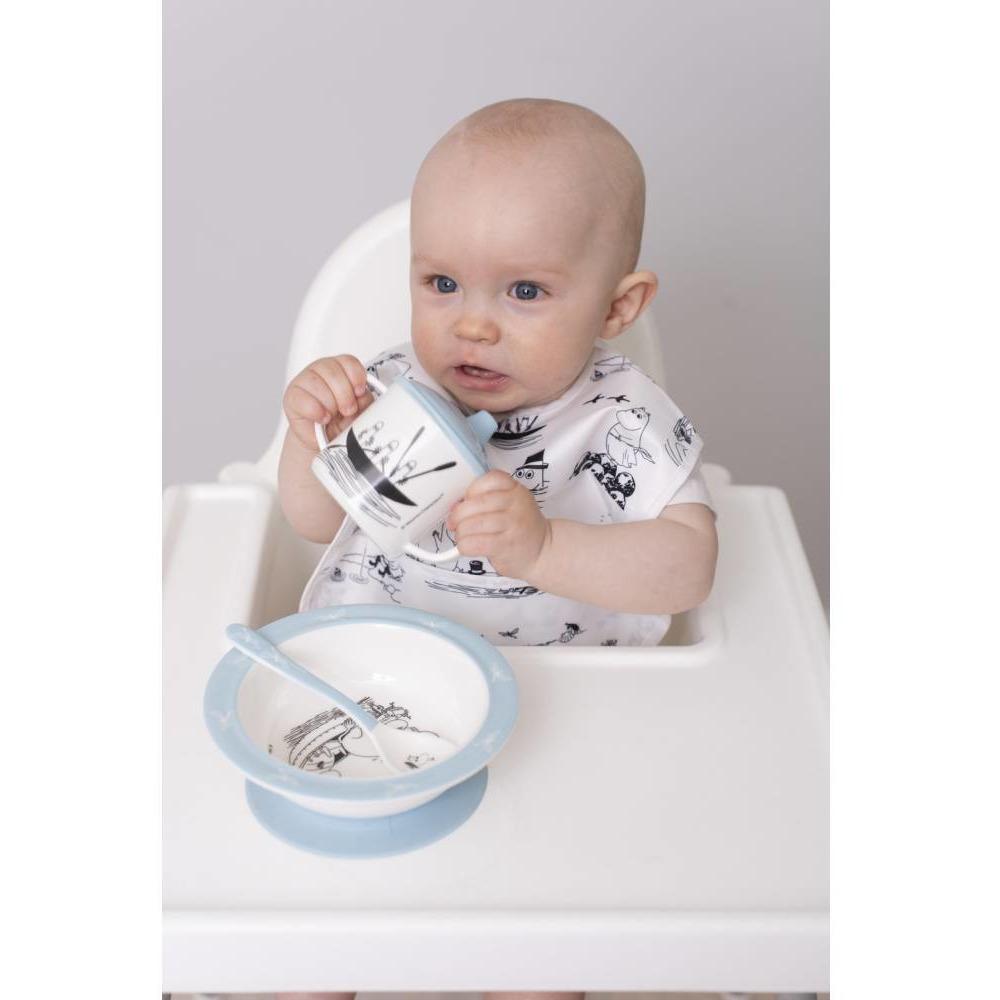 Moomin 2-pack Cutlery Light Blue - Rätt Start