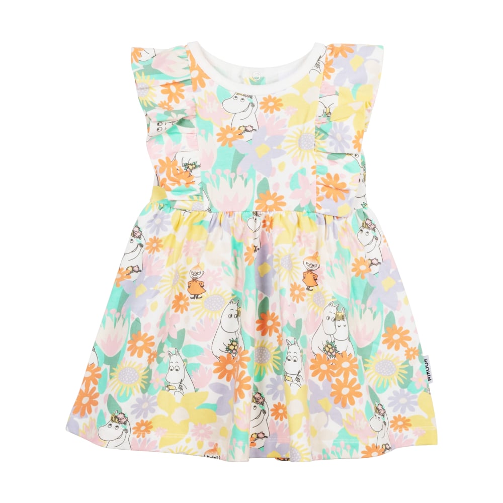 Moomin Summerly Dress White - Martinex