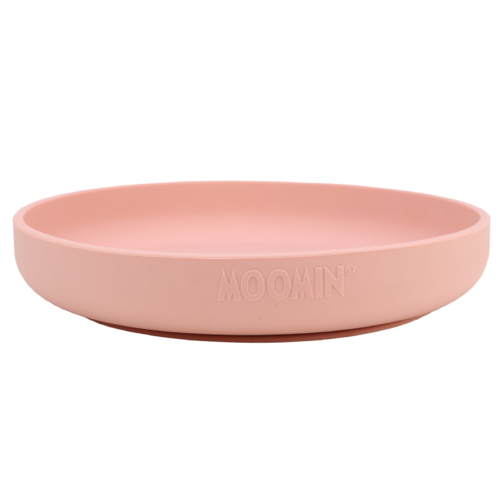 Assiette en silicone Moominmamma rose – Rätt Start