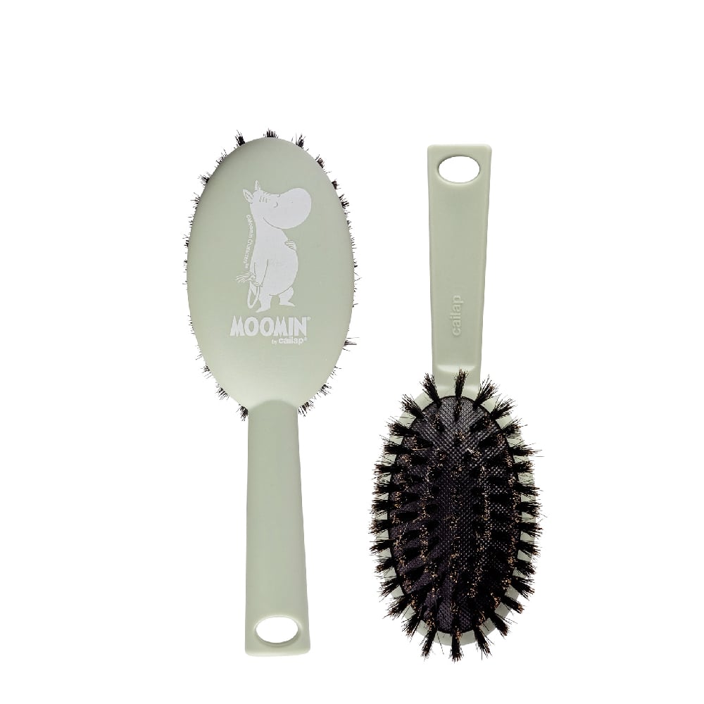 Petite Brosse à Cheveux Moomin Vert Clair - Cailap