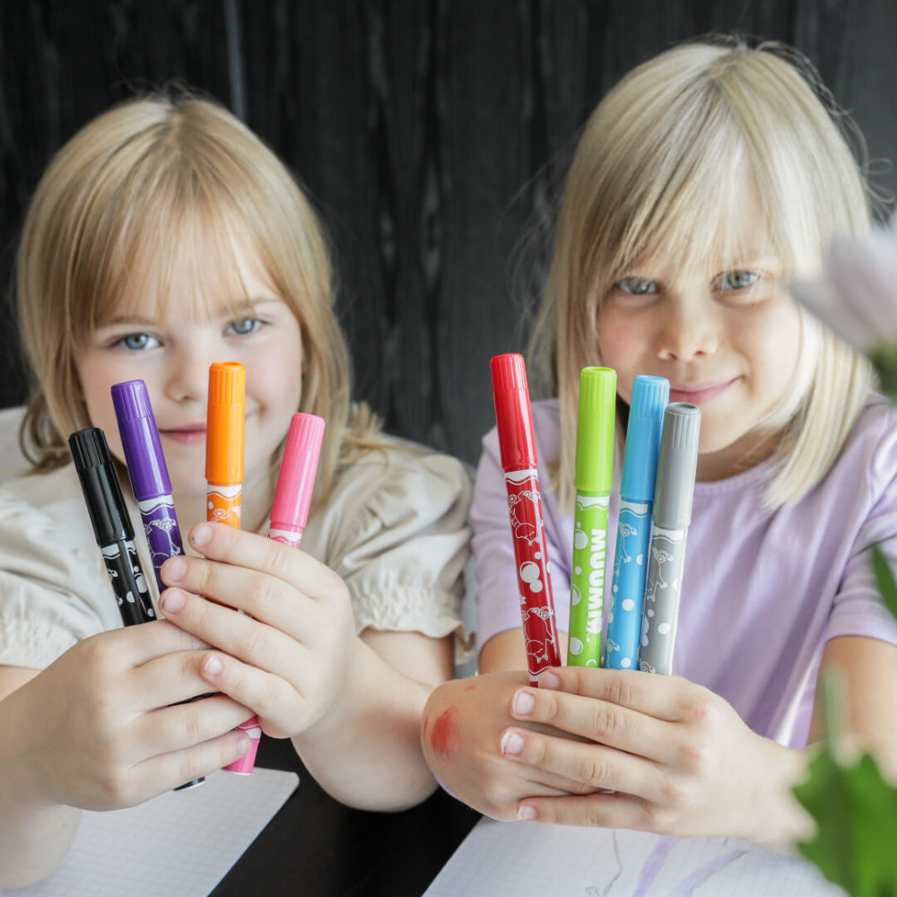 Jumbo Felt Pens 12 pcs - Anglo-Nordic
