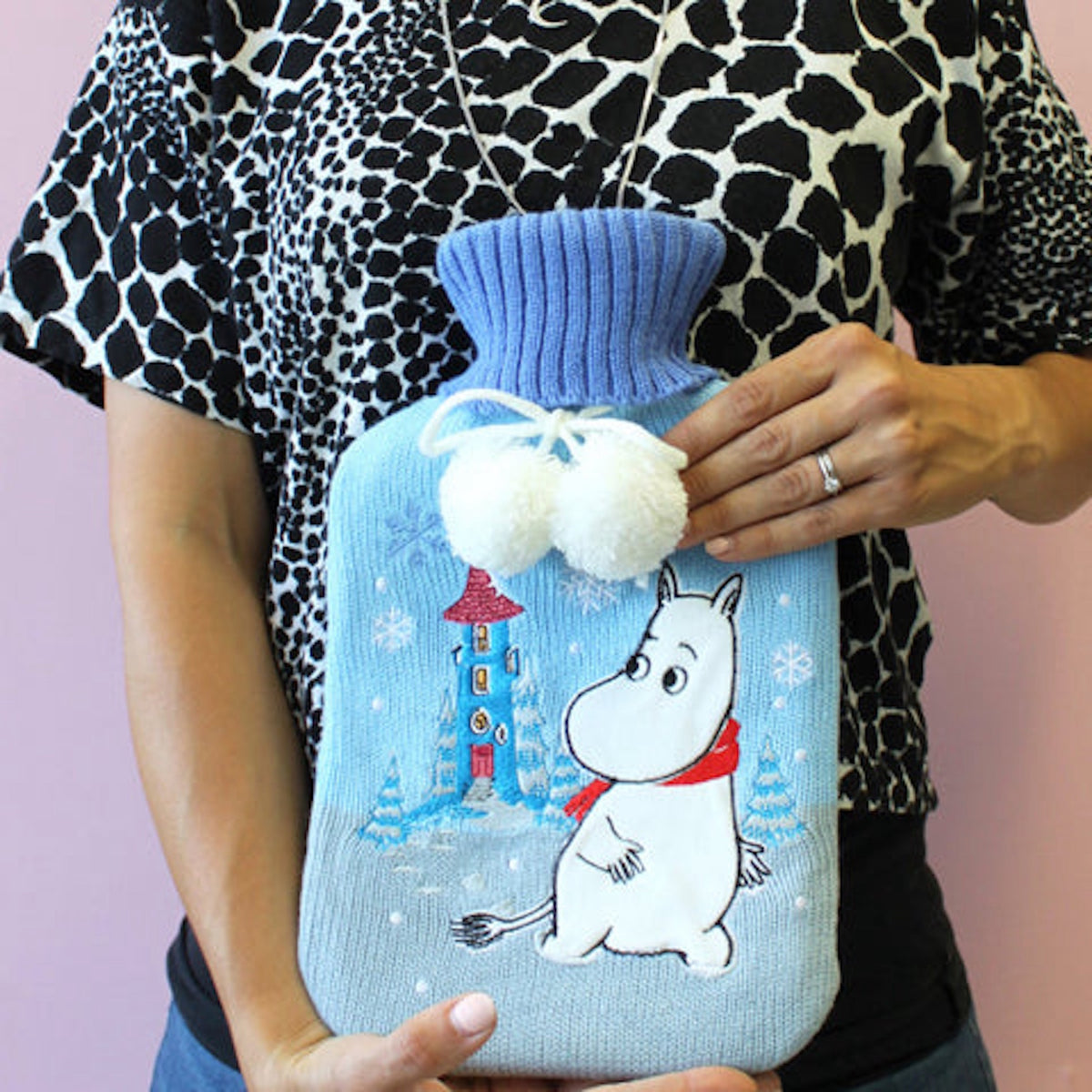 Moomin &#39;Snow&#39; Hot Water Bottle