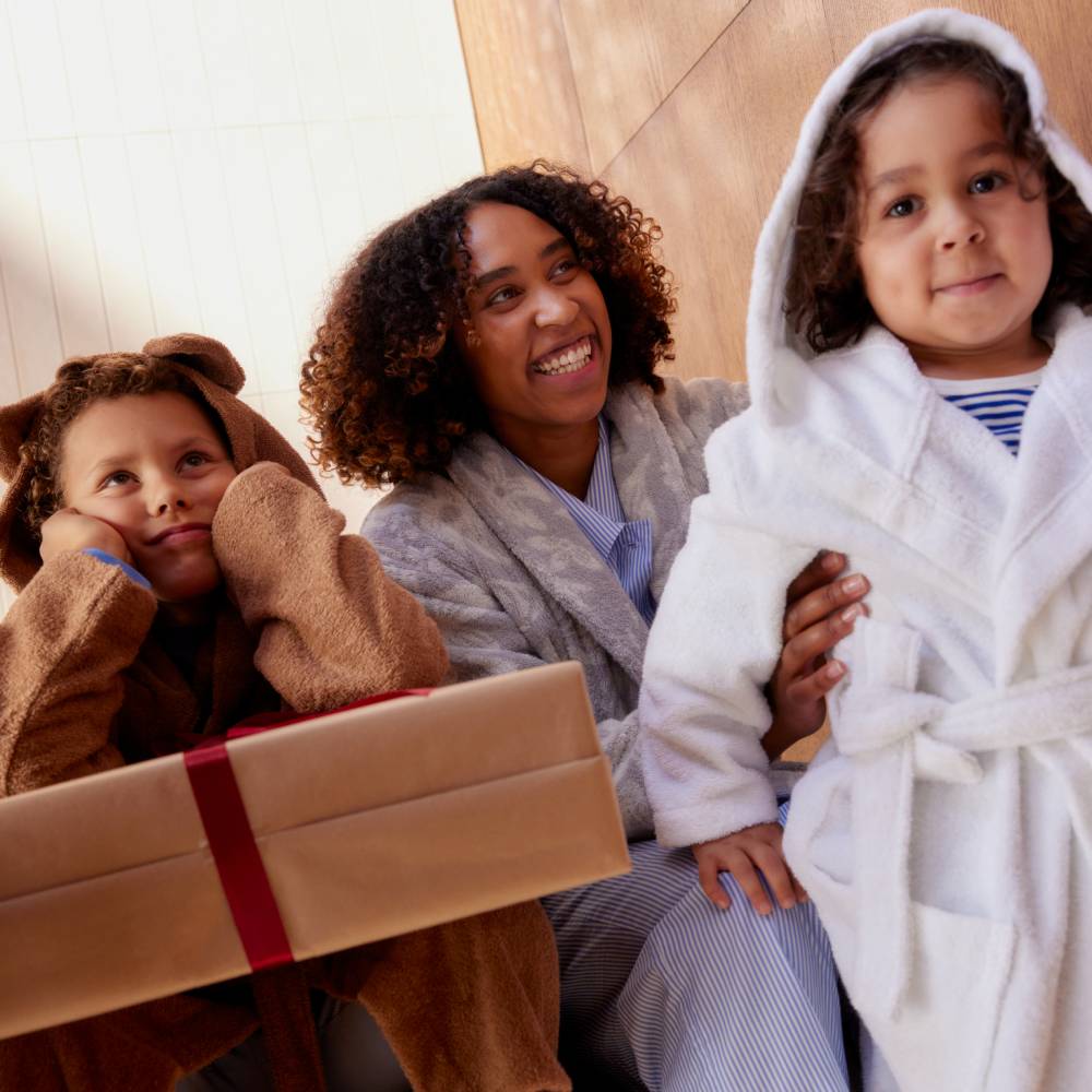 Moomintroll Kids Bathrobe White - Moomin Arabia