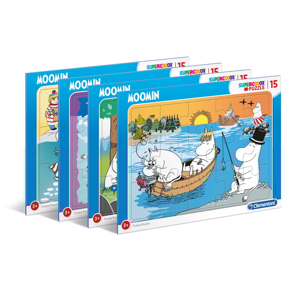 Moomin Frame Puzzle 15 pcs - Toyrock