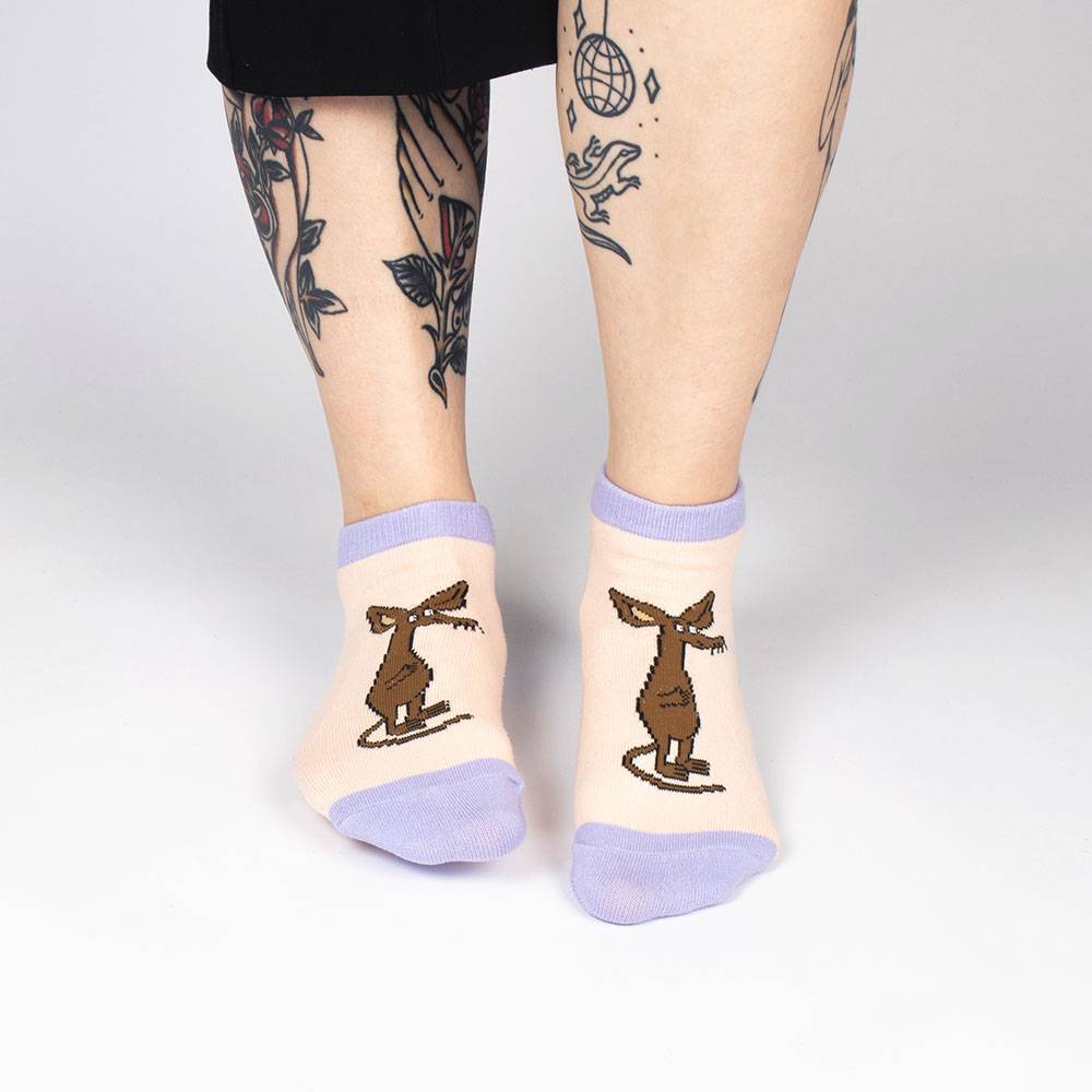 Sniff Ankle Socks Beige 36-42 - Nordicbuddies