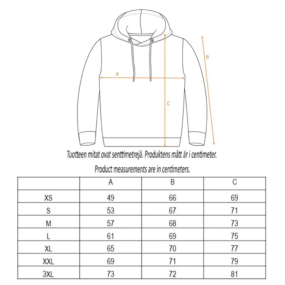Moomintroll Angry Hoodie Orange - Martinex
