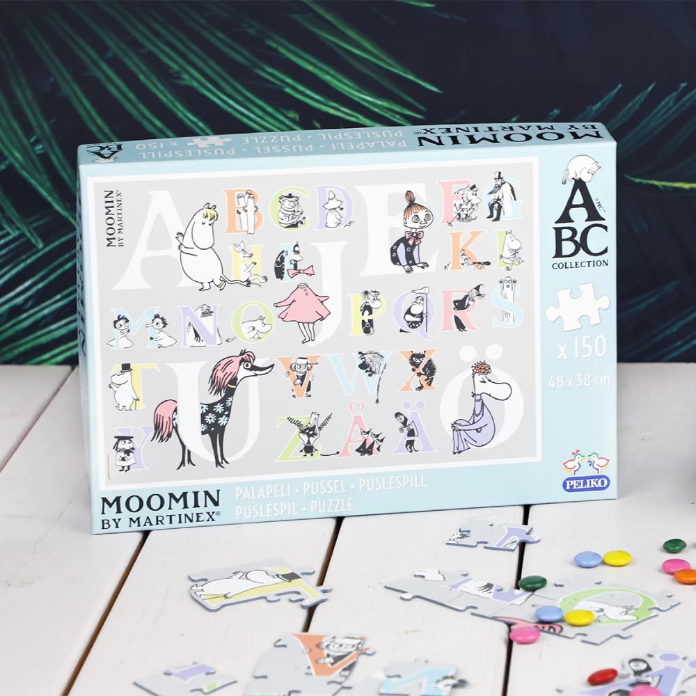Moomin ABC puzzle 150 pcs - Martinex