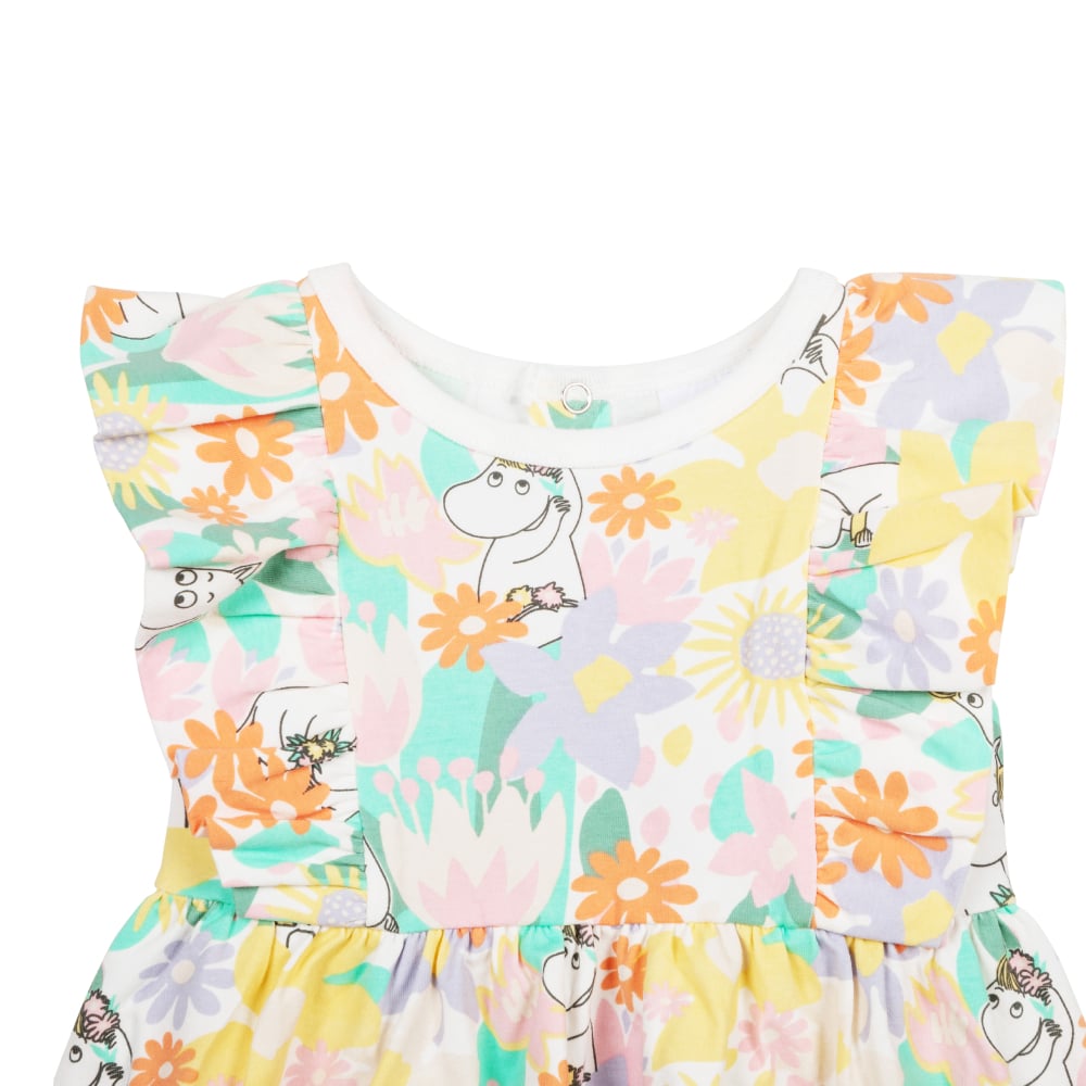 Moomin Summerly Dress White - Martinex