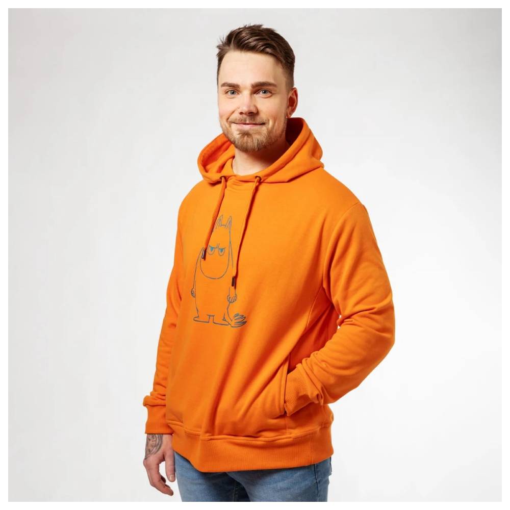 Moomintroll Angry Hoodie Orange - Martinex