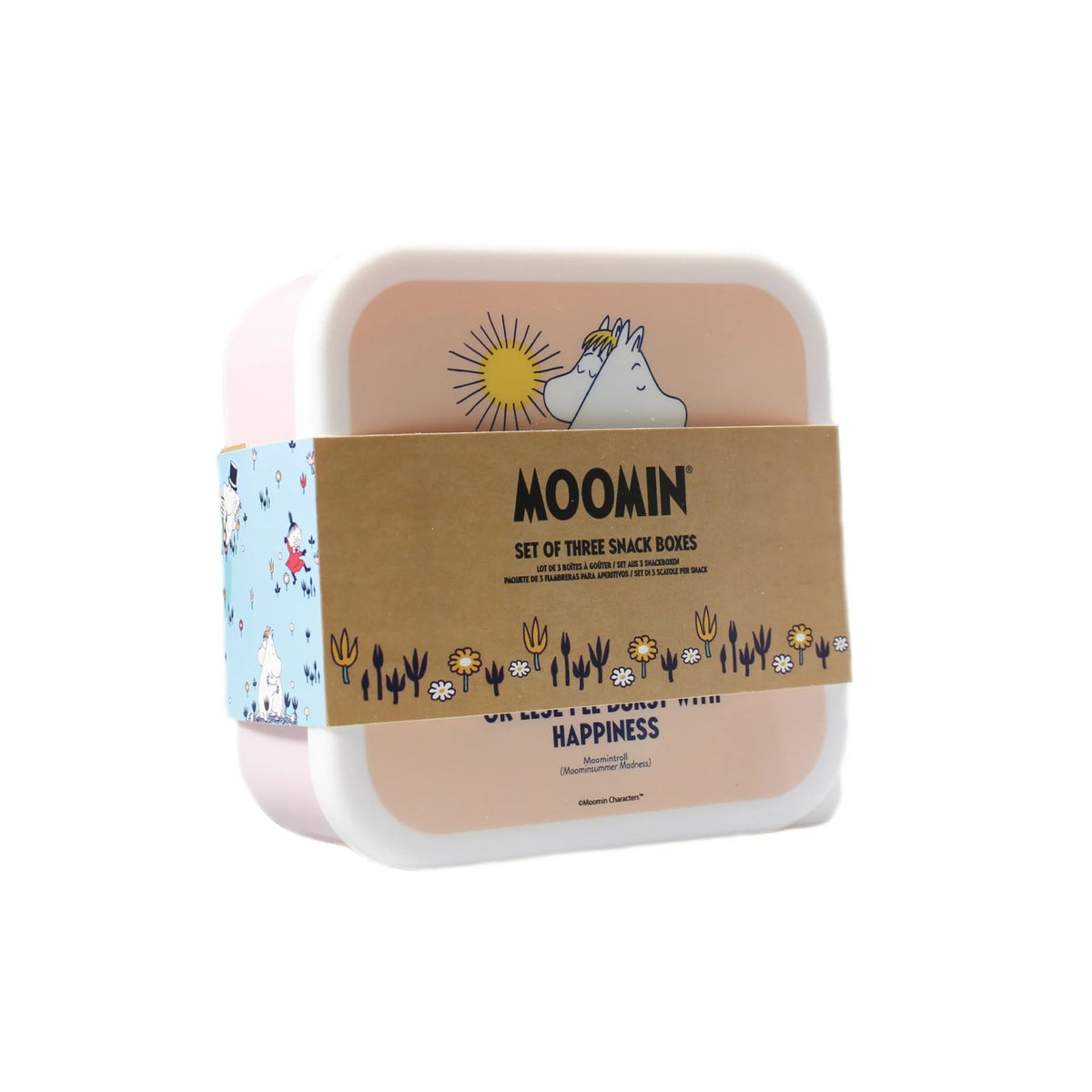 Moomin Snack Boxes Set of 3 - Half Moon Bay