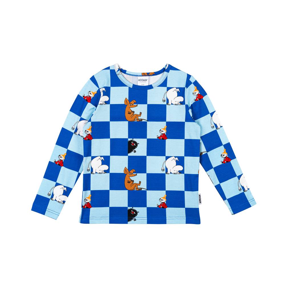 Chemise Moomin Squares Bleu - Martinex