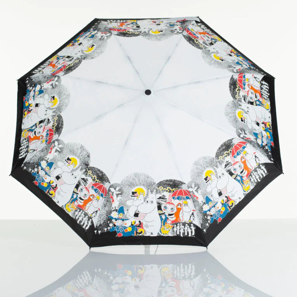 Moomin Comic 1 Manual Umbrella White - Lasessor
