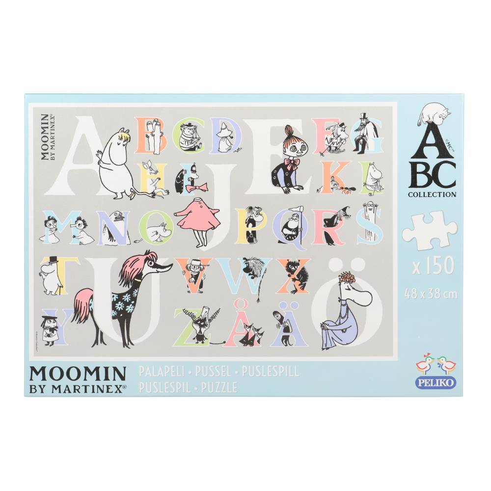 Moomin ABC puzzle 150 pcs - Martinex