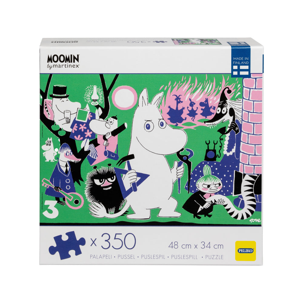 Moomin Comic Book Cover 3 Puzzle 350 pcs - Martinex