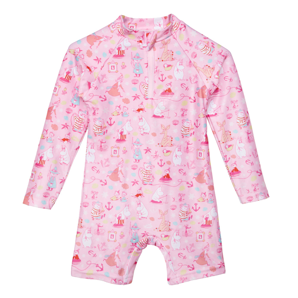 Moomin Riverside Swimsuit Pink - Martinex