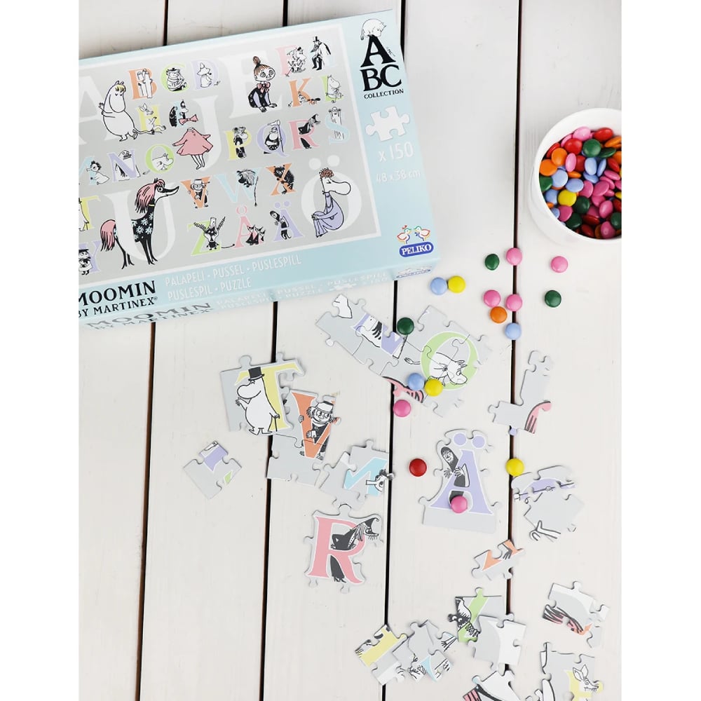 Moomin ABC puzzle 150 pcs - Martinex