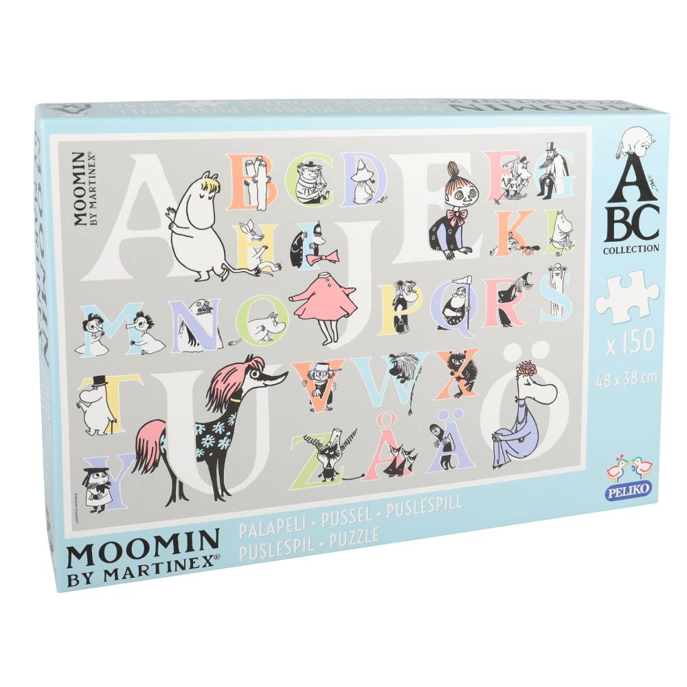 Moomin ABC puzzle 150 pcs - Martinex