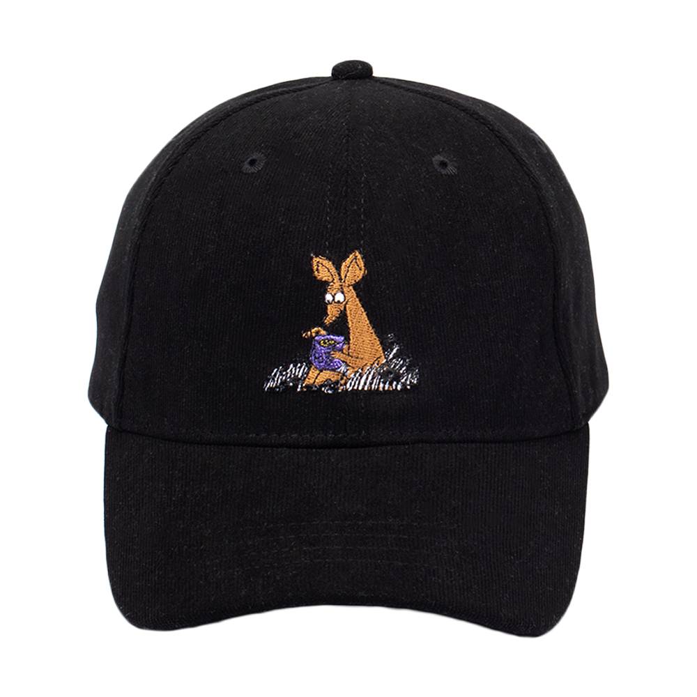 Sniff Corduroy Cap Adult Black - Nordicbuddies