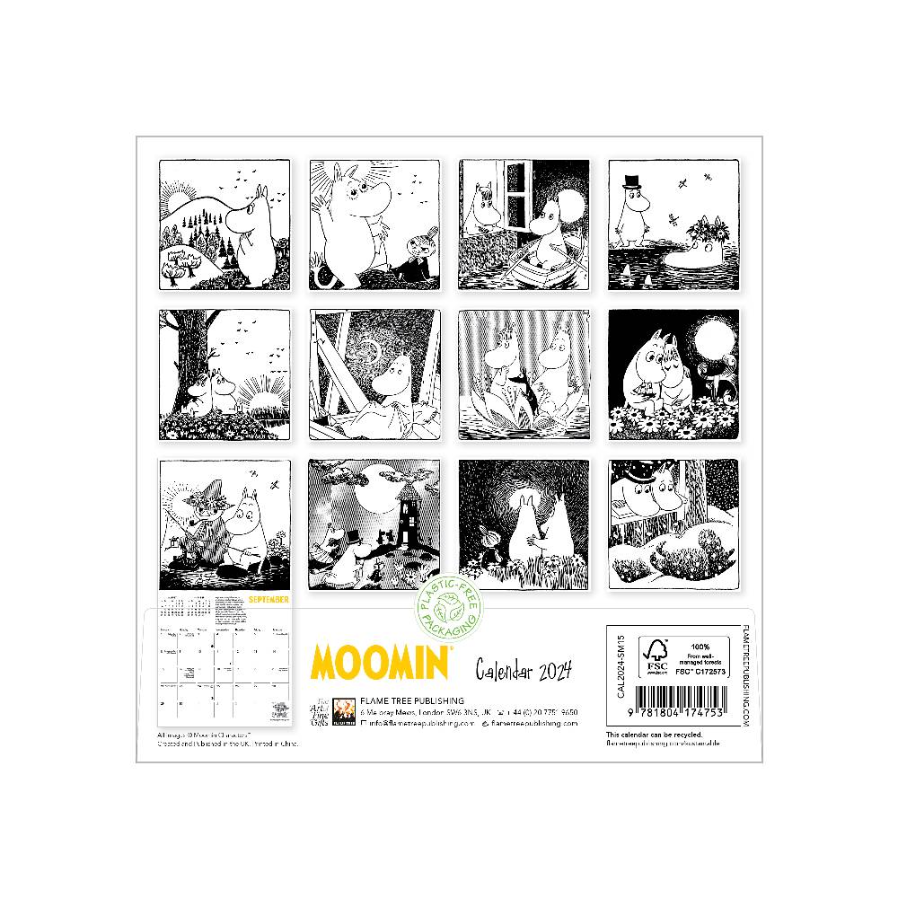 Mini Wall Calendar Comic Strip 2024 - Flame Tree
