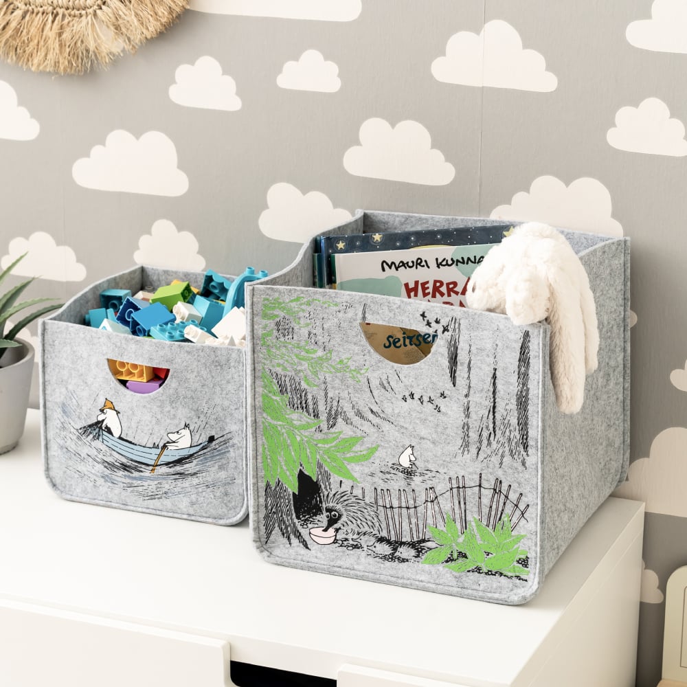 Moomin Originals In The Wild Storage Basket - Muurla