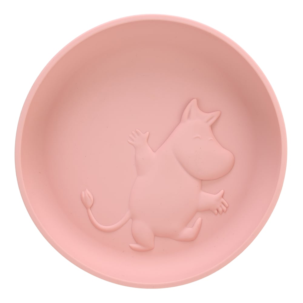 Assiette en silicone Moominmamma rose – Rätt Start