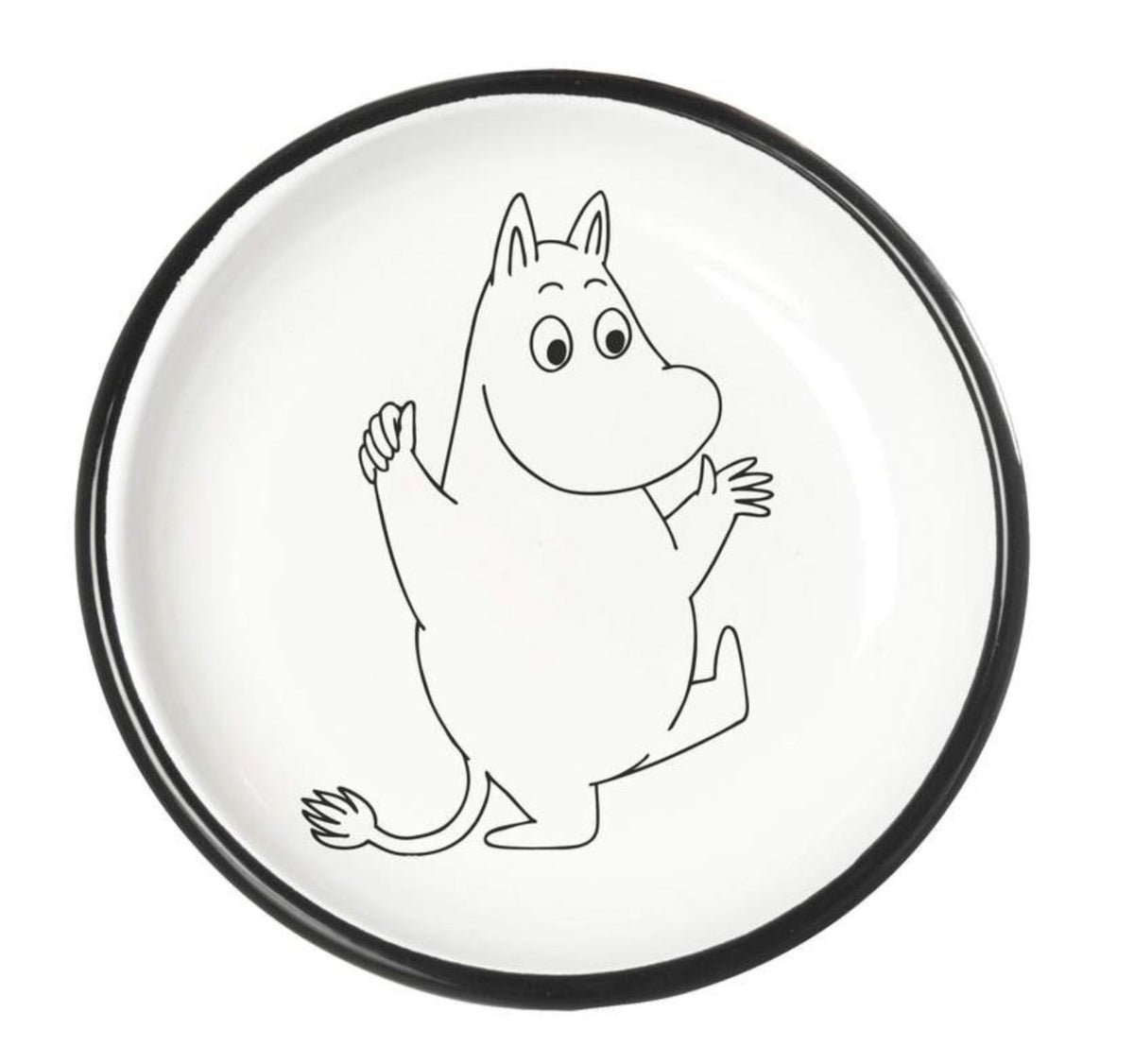 Moomintroll Plate 18 cm - Muurla