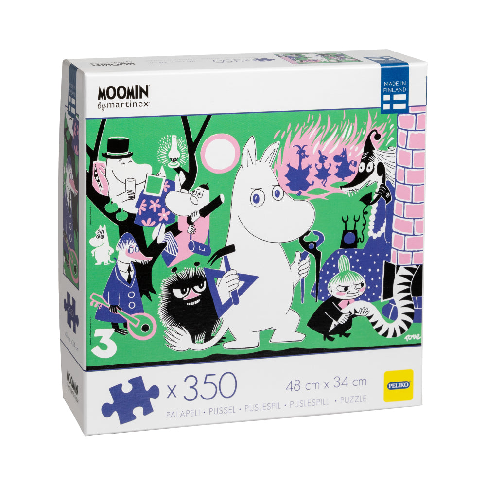 Moomin Comic Book Cover 3 Puzzle 350 pcs - Martinex