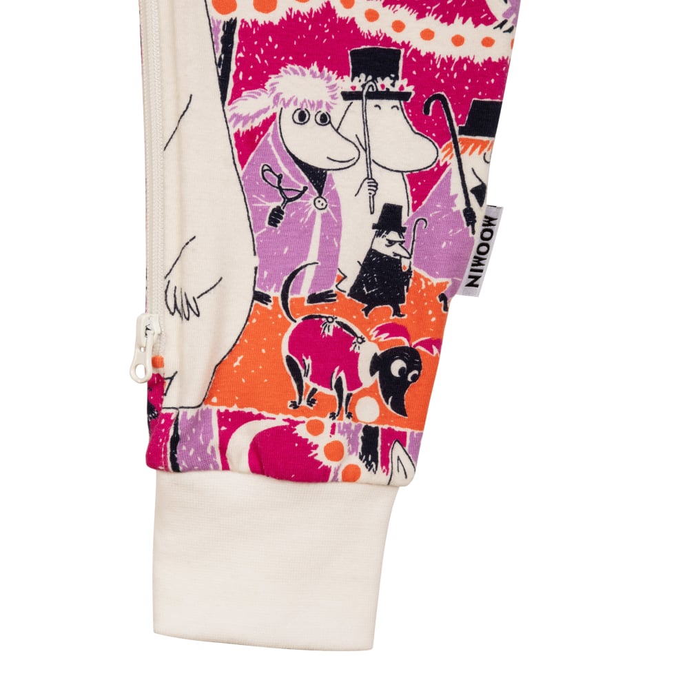 Moomin Serpentine Baby Pyjamas White - Martinex 62