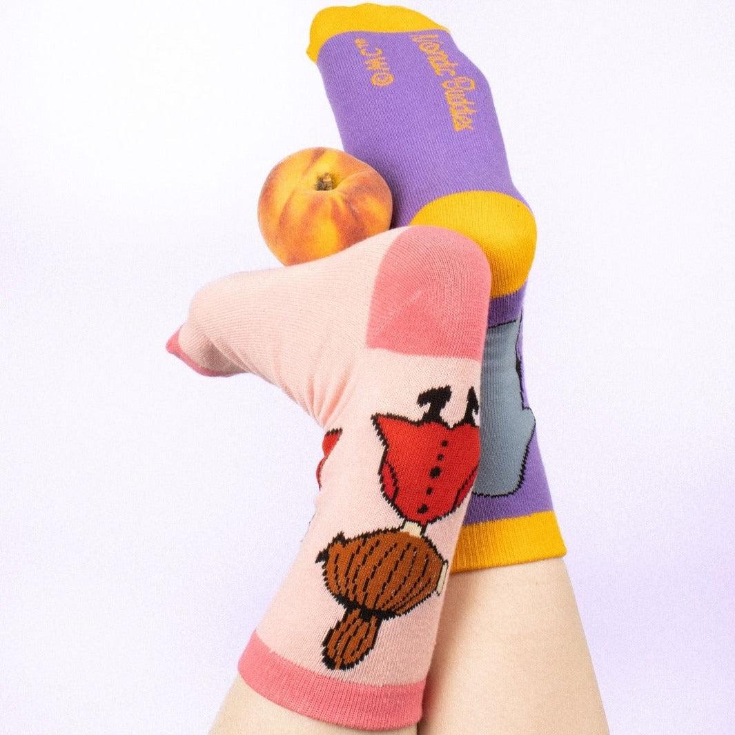 Little My Butt Socks Beige - Nordicbuddies Moomin Shop Maroc