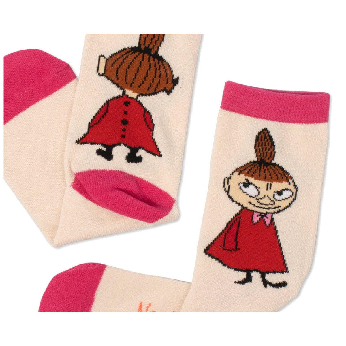 Little My Butt Socks Beige - Nordicbuddies Moomin Shop Maroc