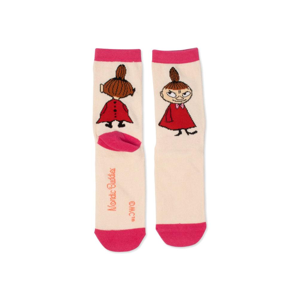 Little My Butt Socks Beige - Nordicbuddies Moomin Shop Maroc