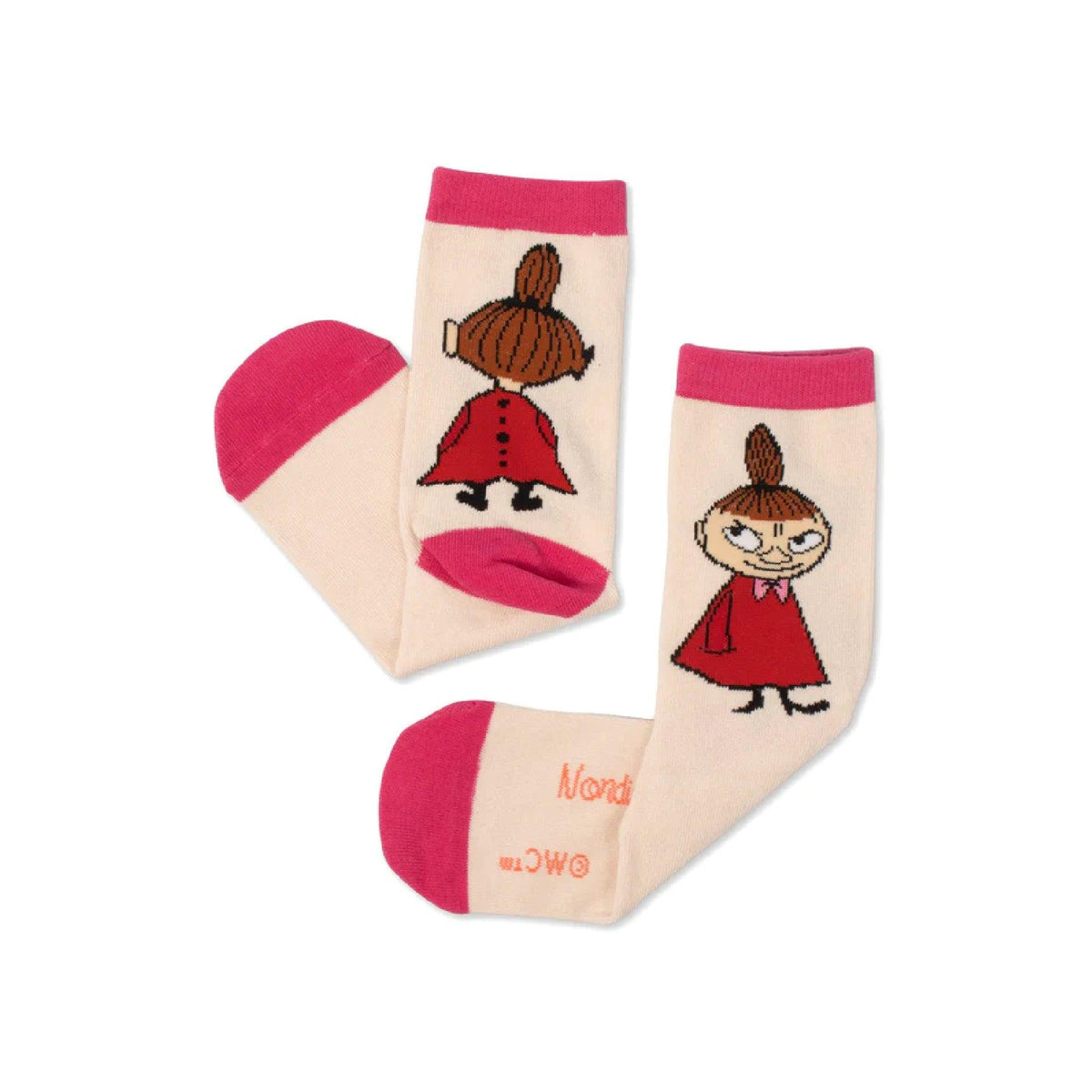 Little My Butt Socks Beige - Nordicbuddies Moomin Shop Maroc