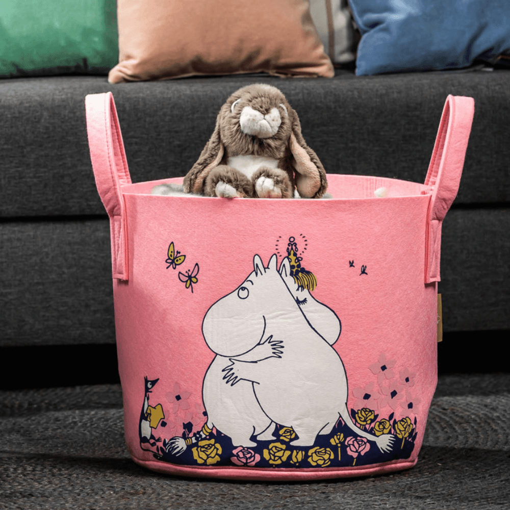 Moomin Hug Storage Basket 30L - Muurla Moomin Shop Maroc