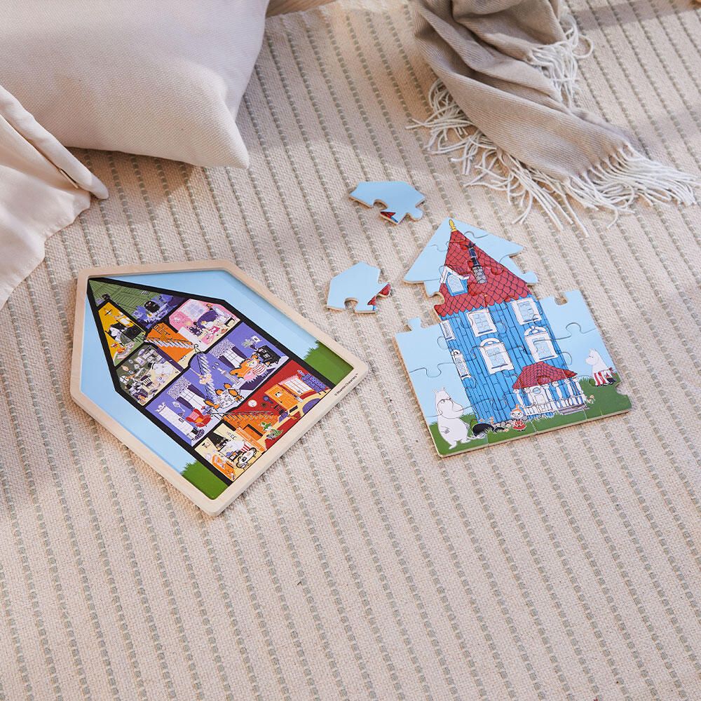 Puzzle Moomin en bois - En Bois