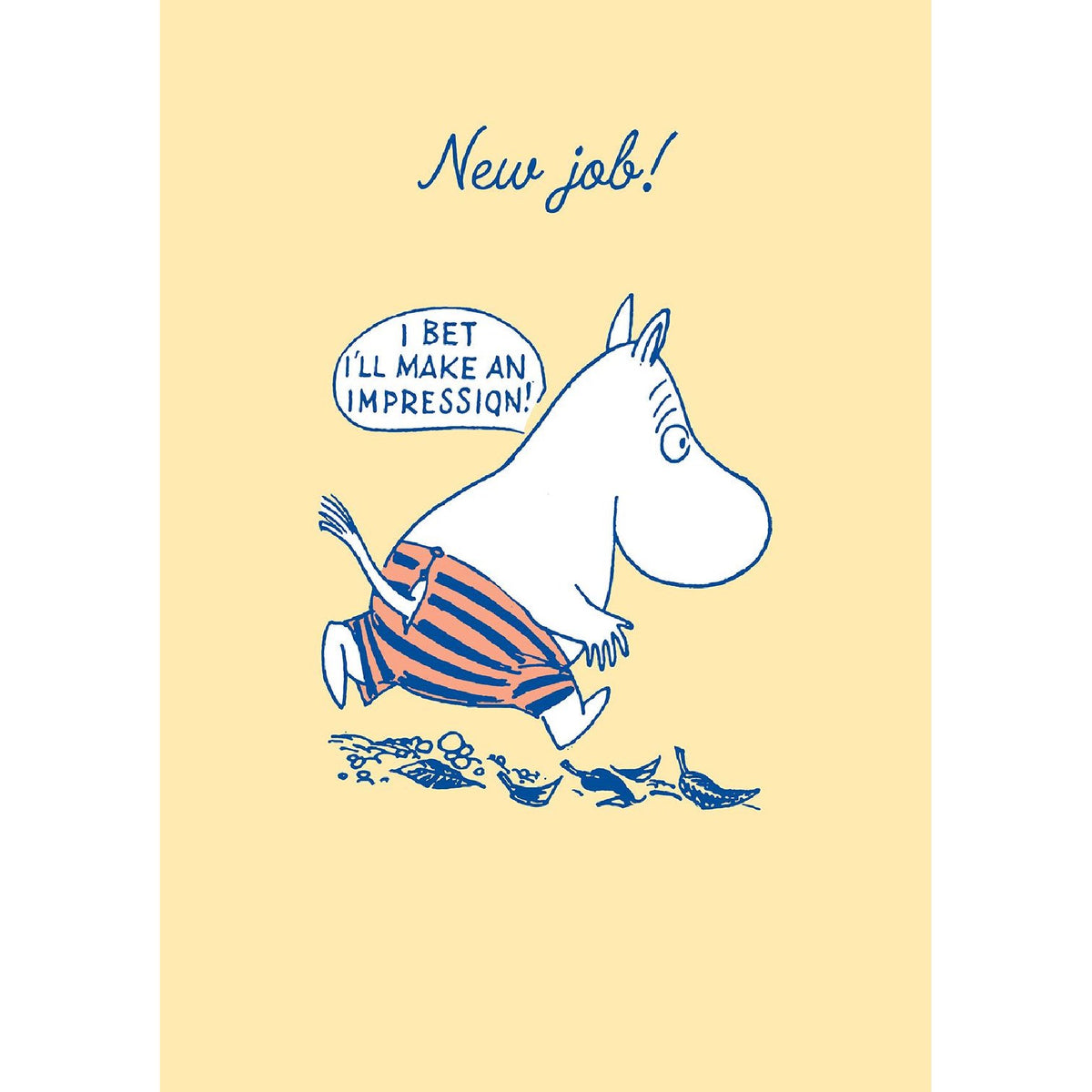 Carte de voeux Moomintroll Impression - Hype Cards