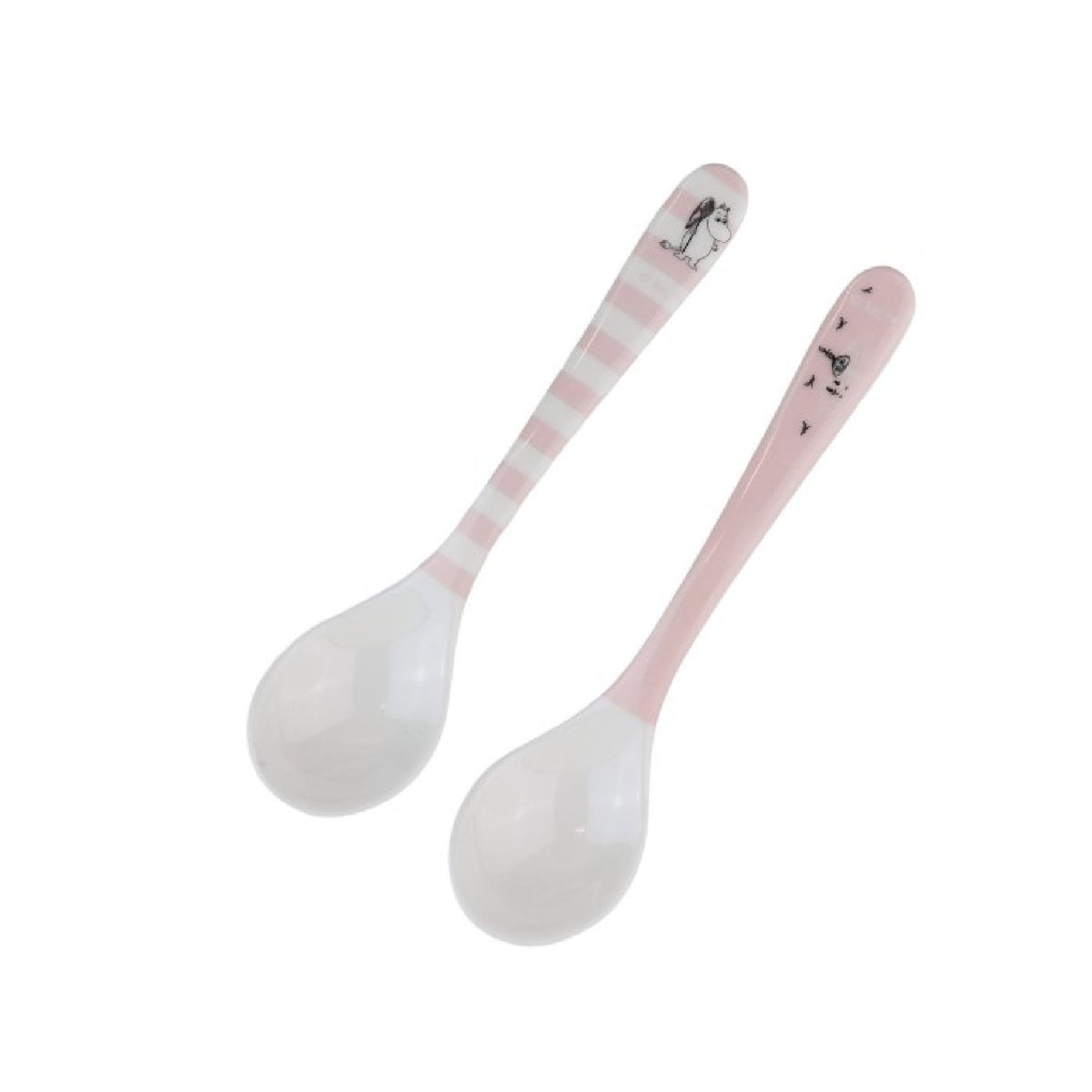 Moomin 2-pack Cutlery Rose - Rätt Start