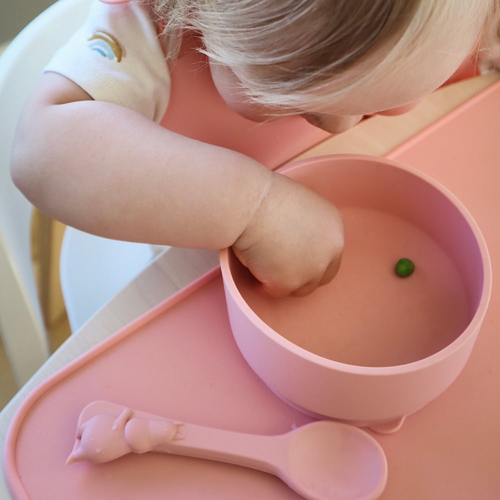 Moominmamma Bol en Silicone Rose – Rätt Start