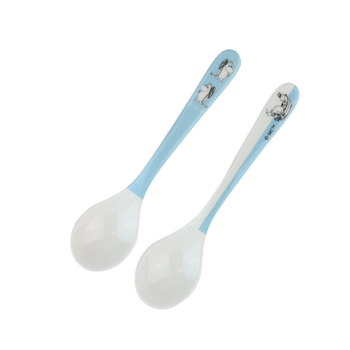 Moomin 2-pack Cutlery Light Blue - Rätt Start