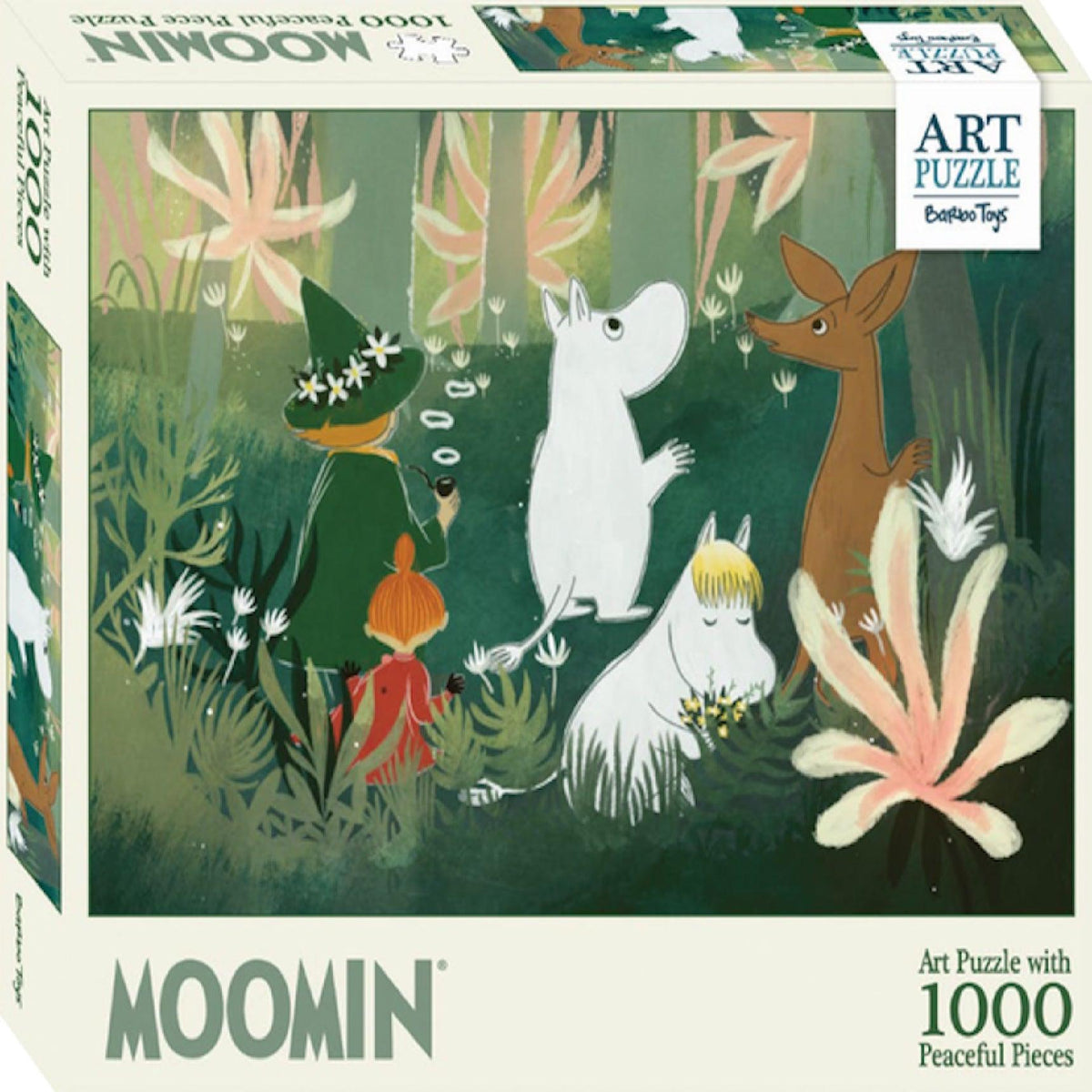 Moomin 1000 Pieces Art Puzzle Enchanted Forest - Barbo Toys Moomin Shop Maroc