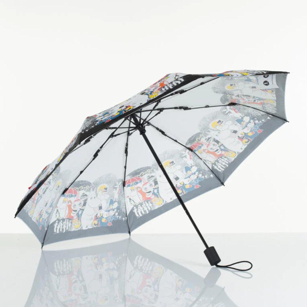 Moomin Comic 1 Manual Umbrella White - Lasessor Moomin Shop Maroc