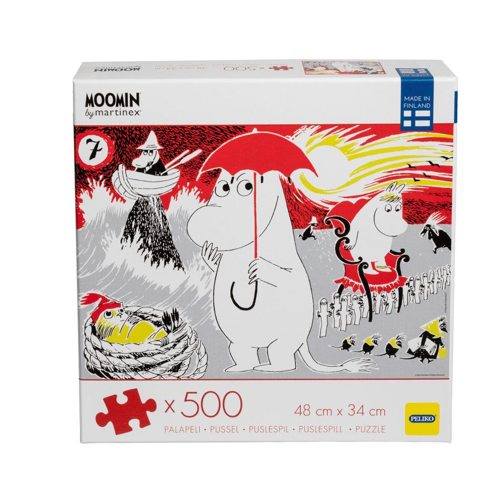 a puzzle box with a picture of moomin on it