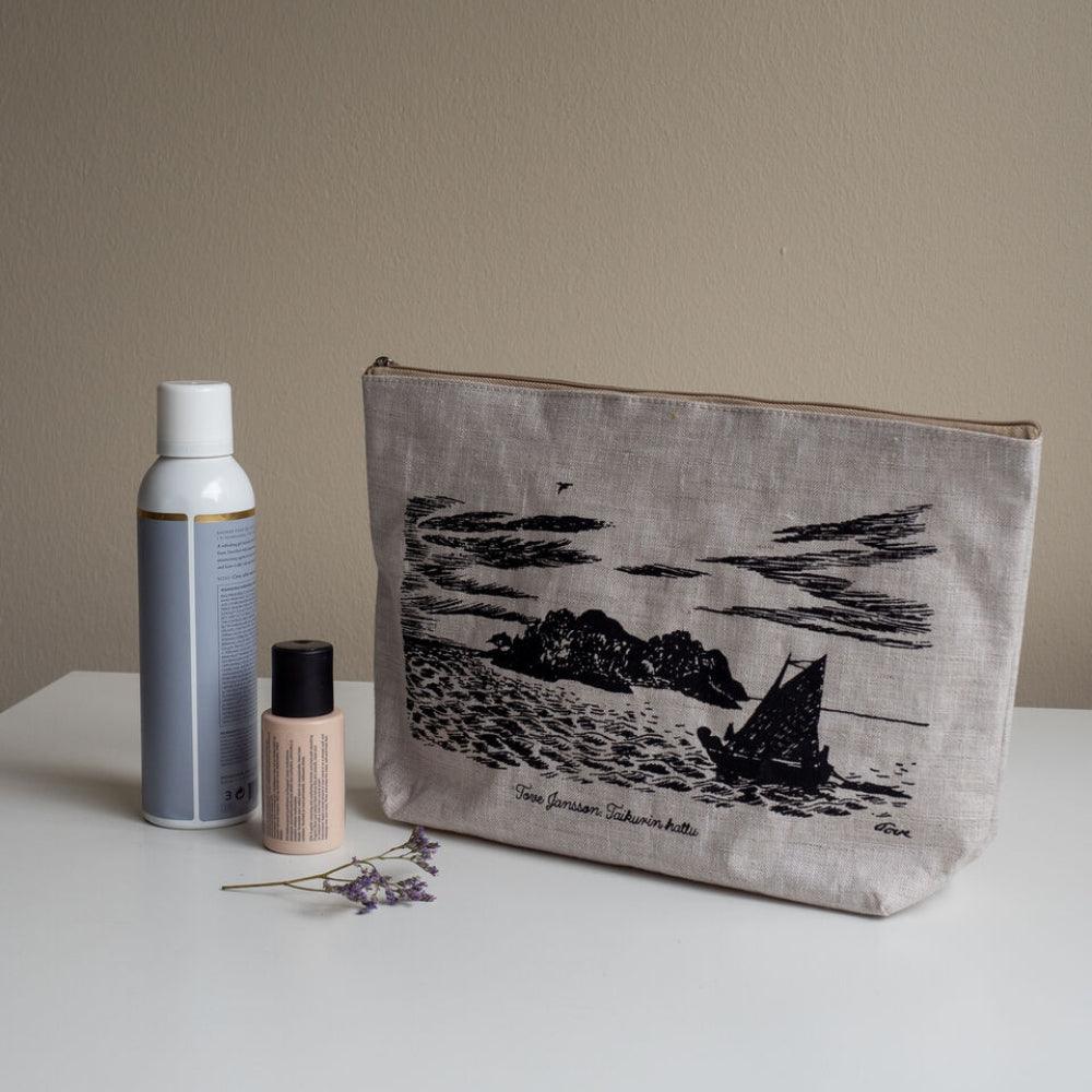 Moomin Cosmetic Bag Sailing - Piironki Moomin Shop Maroc