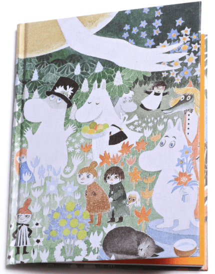 Moomin &quot;Dangerous Journey&quot; Hard cover Notebook - Putinki Moomin Shop Maroc