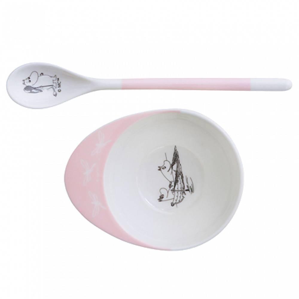 Moomin Feeding Set Pink- Rätt Start Moomin Shop Maroc