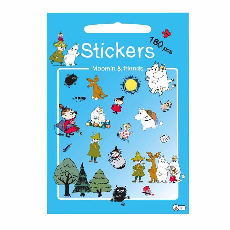 Moomin Friends Stickers - Barbo Toys Moomin Shop Maroc