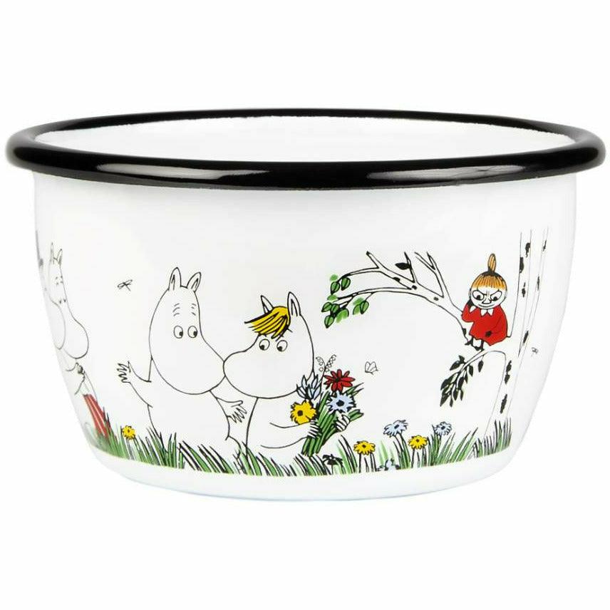 Moomin Happy Family Bowl 3 dl - Muurla Moomin Shop Maroc