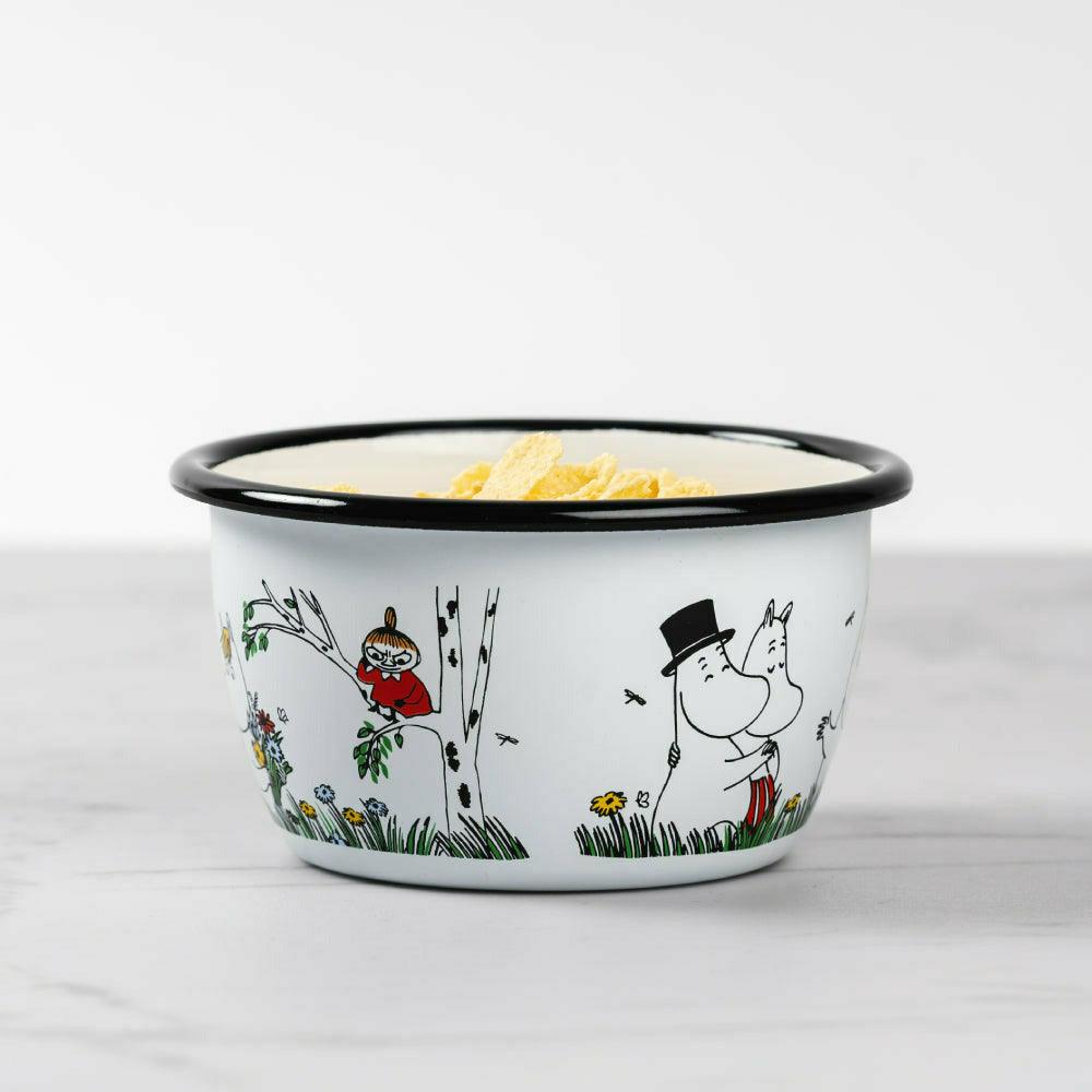 Moomin Happy Family Bowl 3 dl - Muurla Moomin Shop Maroc