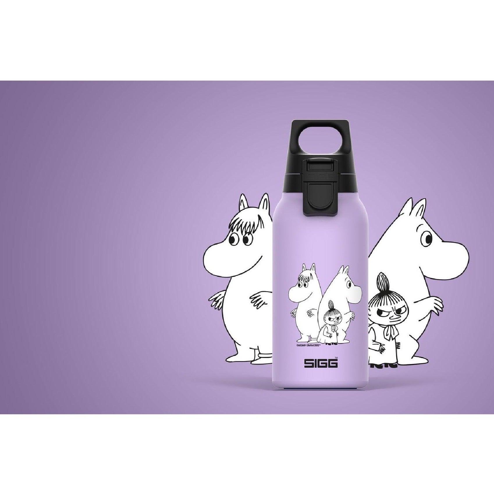 Moomin Hot & Cold One Light Friends Bottle Lilac 0,33L - SIGG Moomin Shop Maroc